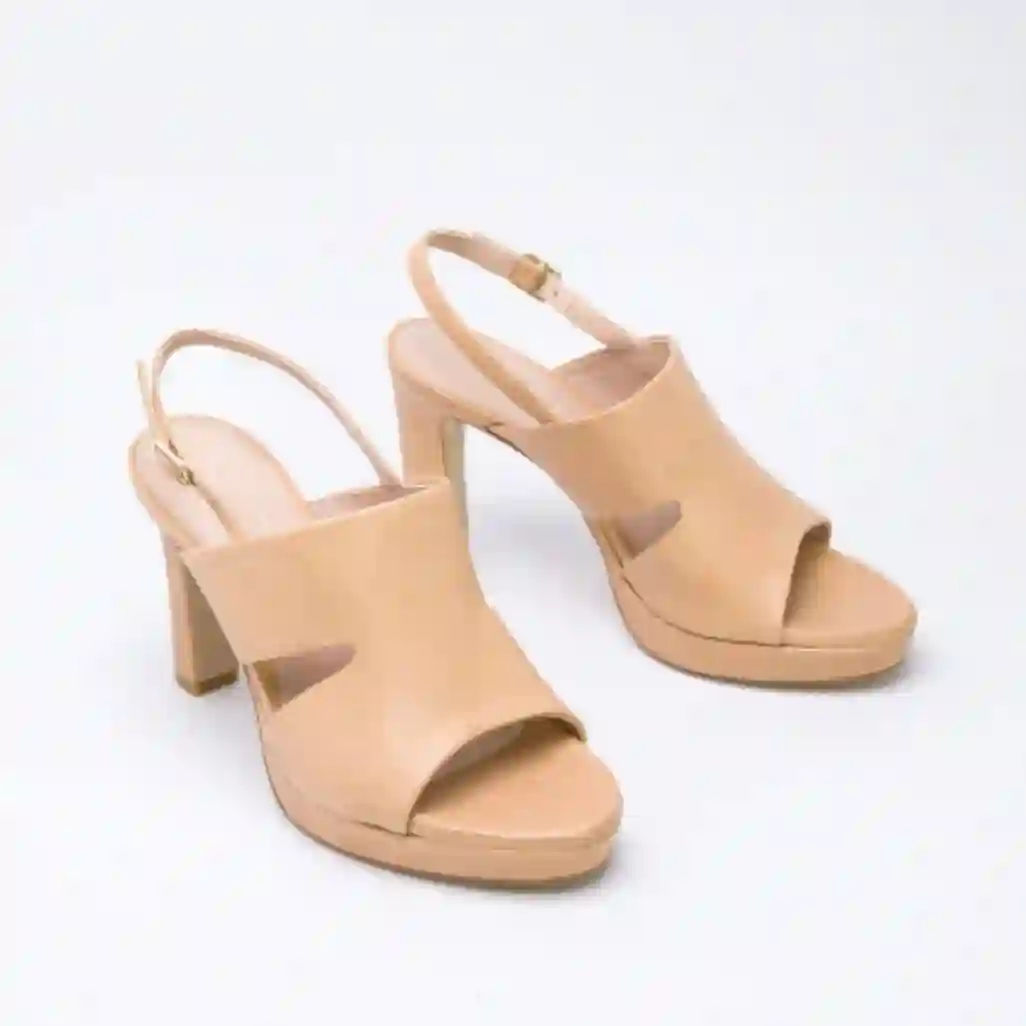 ZINDA Sandalia Camel