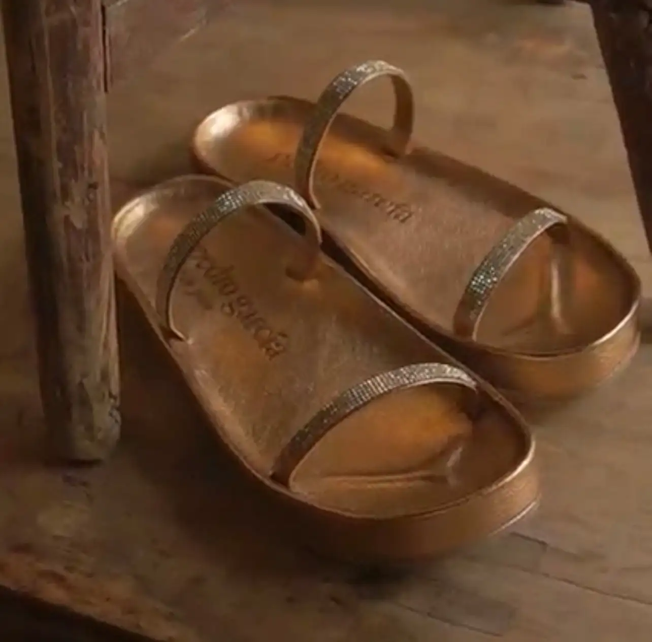 PEDRO GARCIA ALANIA By Atelier Sandalia Joya Oro satinado - Imagen 5
