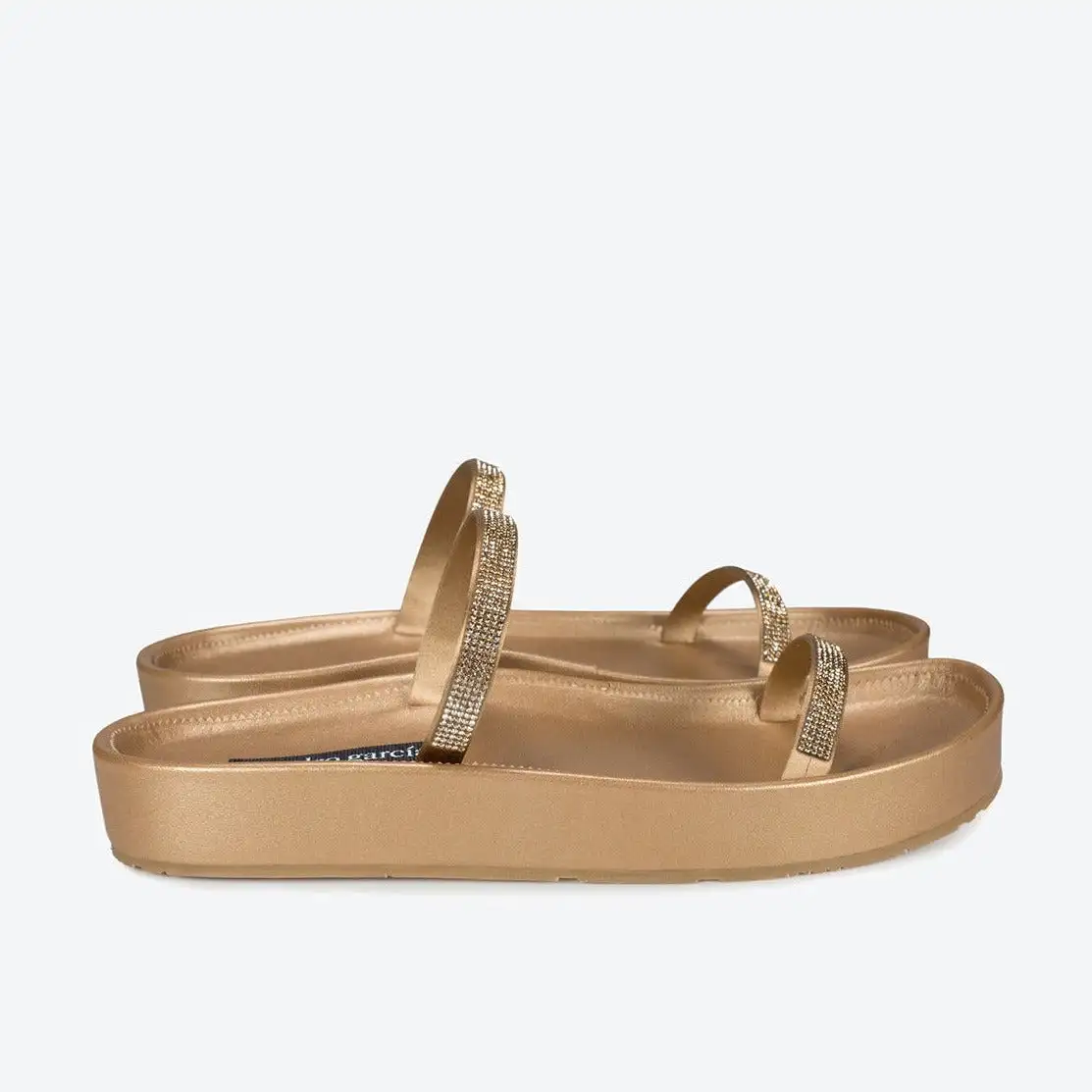 PEDRO GARCIA ALANIA By Atelier Sandalia Joya Oro satinado